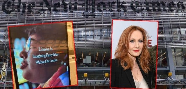 New York Times Ad Promotes Transgender Campaign To Erase J.K Rowling